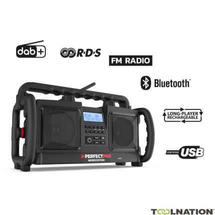 PerfectPro WS3 Workstation Construction radio - 5