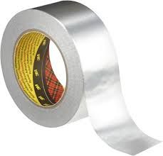 3M H143650 Scotch 1436 Aluminiumfolie Tape 50 mm x 50 mtr.