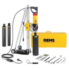 Rems 183023 R220 Picus SR Set 62-82-132 Titan diamantboormachine + statief + 3 gratis boren!