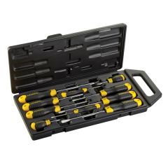 Stanley 2-65-005 Cushiongrip Schroevendraaierset Standaard 10-Delig