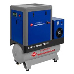 Airpress 369007 APS 7.5 CombiDry X Schroefcompressor 230 Volt