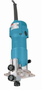 Makita 3707F Krachtigste kantenfrees met ingebouwde Xenon verlichting