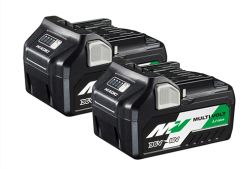 HiKOKI 373788 TwinPack - BSL36A18 Multivolt Accu 36V 2,5Ah/ 18V 5,0Ah Li-Ion