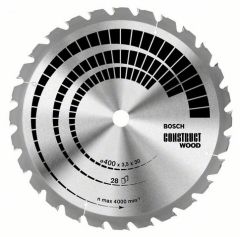 Bosch 2608640632 Cirkelzaagblad 180 x 30 x 12T Construct Wood