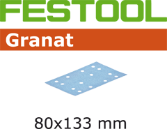 Festool 497117 Schuurstroken Granat STF 80x133 P40 GR50