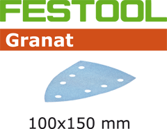 Festool 497139 Schuurbladen Granat STF DELTA/7 P150 GR/100