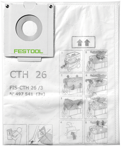 Festool 497541 Veiligheid filterstofzak FIS-CTH 26/3