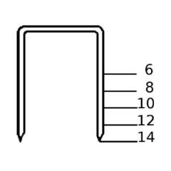 Haubold 503026 KL805 CNK Niet 5 mm 20.000 stuks