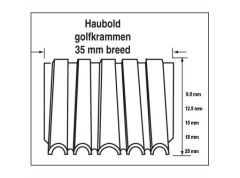 Haubold 504348 Golfkram WN25 - 15 mm Blank 12.000 stuks