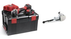 Flex-tools 522015 BME 18.0-EC/5.0 Set Accu Basismotor Trinoxflex 18V 5.0Ah Li-Ion + BF 140 opzetstuk bandvijl