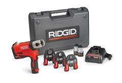 Ridgid 59198 RP240 12 - 35 mm Accu Perstang 12V 2.5 Ah Li-Ion + 3 bekken V15-V22-V28