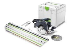 'Festool 576172 HKC 55 EB-Basic-FSK420 Accu Pendelkapzaag 18V + FSK420 Afkortrail excl. accu