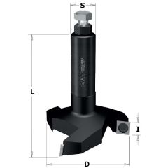 CMT 663.003.11 Vlakfrees met WPL messen 80mm, schacht 20x60mm