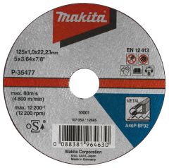 Makita A-85307 Doorslijpschijf Metaal 115 x 22.2 mm 1 stuks