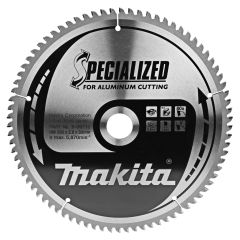 Makita B-09715 HM-zaagblad Spec. Aluminium 260 x 30 x 80T