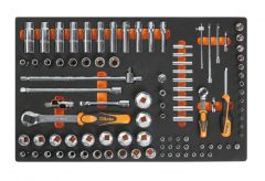 Beta 024500100 M100 Doppenset 98-Delig 1/2" + 1/4"