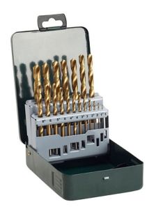 Bosch 2607019437 19-delige HSS-Tin metaalboorset titanium