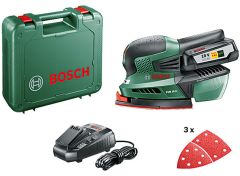 Bosch 06033A1303 PSM 18 LI Accu Schuurmachine 18 Volt 2.5 Ah Li-ion