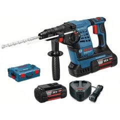 Bosch Blauw GBH 36 V-LI Plus Accu Boorhamer 36V 4,0Ah Li-Ion in L-Boxx 0611906002