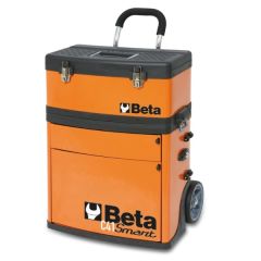 Beta 041000001 C41S Gereedschap Trolley 2-delig Oranje