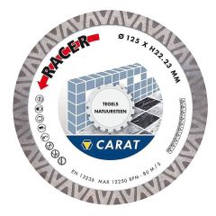 Carat CDBM230300 Racer Diamantzaagblad 230 x 22,23 voor tegels/natuursteen