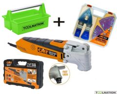 CMT CMT11OMMX33 11 Oscilerende Multitool 300W + gratis 33-delige accessoire set + MobiBox