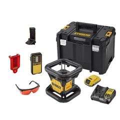 DeWalt DCE074D1R-QW 18V 2.0Ah Li-Ion Volautomatische roterende rode laser(indoor)