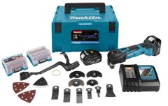 Makita DTM51RTJX3 Multitool 18 Volt 5.0 AH Li-ion + Accessory Kit