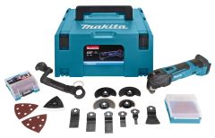 Makita DTM51ZJX3 Multitool 18V + Toebehorenset zonder accu's en lader