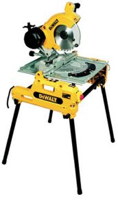 DeWalt DW743N-QS DW743N 250 mm tafel-, afkort- en verstekzaagcombinatie