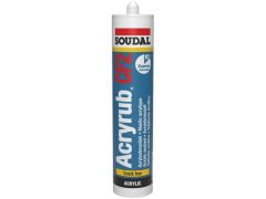 Soudal 121616 Acrylic sealant Acryrub Cf2 White 310ml