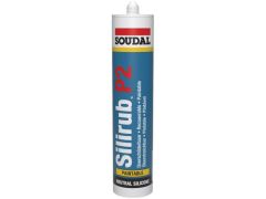 Soudal 115962 Silicone sealant Silirub P2 White Ral 9010 - 310ml