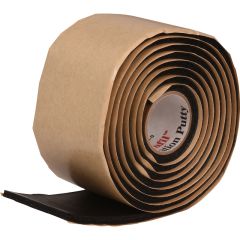 3M 201111038 Scotchfil zelffuserende tape, zwart 38 mm x 1.50 mtr