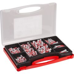 Fischer 535973 Redbox Duopower Plug assortment in case!