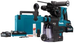 Makita HR004GM202 Combihamer SDS-Plus 40V Max 4,0Ah Li-Ion met stofafzuiging in Mbox