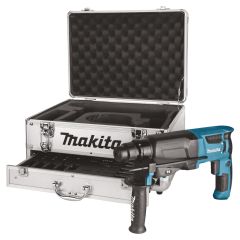 Makita HR2300X10 Boorhamer 230V SDS-Plus 2.6J + 14-delige SDS-PLUS borenset