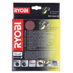 Ryobi 5132002608 RO125A10 Excenterschuurpapierset 125 mm