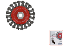 Rotec 798.0200 Rondborstel M14 115 x 0,50 mm getordeerd staaldraad