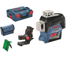 Bosch Blauw GLL3-80 CG Kruislijnlaser + BM1 houder 12V Excl. Accu en lader  0601063T03