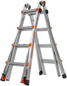 Little Giant 48414102 Velocity telescopische vouwladder 4x5 treden