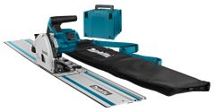 Makita DSP600ZJ2 Cordless Circular Saw 2 x 18V without batteries and charger + Guide Rail 1500 mm bag