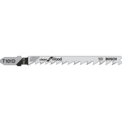 Bosch 2608630032 T101D Decoupeerzaagbladen T - Schacht Per 5 Hout