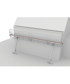 Altrex C500301 MTB Triangelbrug met lier Lengte 2.00 mtr Vloerhoogte 3 tot 5 mtr.