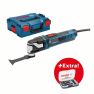 Bosch Blauw 0601231104 GOP 55-36 Professional Multitool 550 watt  + 4-delige accessoireset in L-BOXX - 2