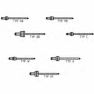 216200276 clamp profile nail 4.0 x 7 BR aluminum/steel 500 pcs - 2