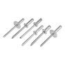 216712012 Polygrip blind rivet 4.0 x 12 steel zinc plated 500 pcs - 1