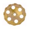 Eibenstock 12.370.00 Diamond cup disc Concrete premium 180 mm – color golden brown - Bore 22.2 mm - 1