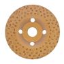 Eibenstock 12.325.10 Metal disc G125 coarse only for EBS 124.4 RO - Bore 22.2 mm - 1