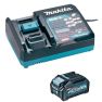 Makita 191J65-4 Startset XGT DC40RA oplader + 1 x Accu BL4040 40V max 4.0Ah - 1