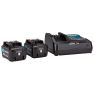 Makita 197641-2 Starterskit - 2 x Accu BL1040B + DC10SB Oplader 12 Volt 4,0 AH Li-ion in MBox 1 - 1